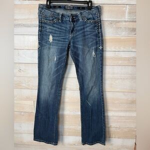 Affliction Jade Low Rise Boot Cut Jeans Vintage Y2K Women’s Size 31/12